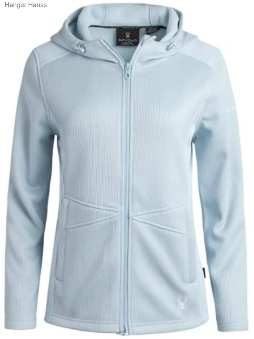 Women's Fleece Jacket Hooded Full Zip Lightweight
